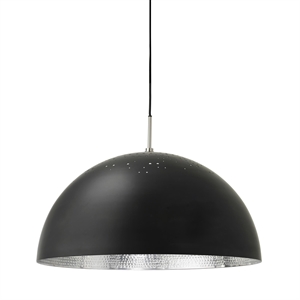Mater Shade Hanglamp Zwart/Aluminium Ø60