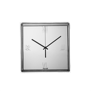 Kartell TIC&TAC Klok Chroom