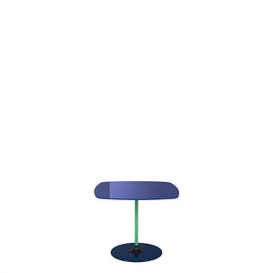 Kartell THIERRY Salontafel 50x50 Blauw