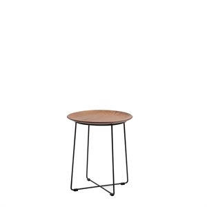 Kartell AI Houten Salontafel Donker Hout/ Zwart