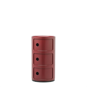Kartell COMPONIBILI CLASSIC 3 Kasten Burgundy