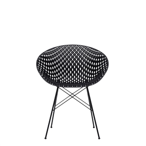 Kartell SMATRIK Eetkamerstoel Zwart