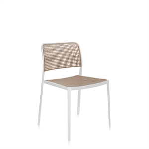 Kartell AUDREY Tuinstoel Wit/ Zand
