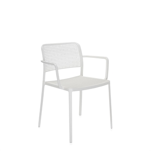 Kartell AUDREY Tuinstoel met Armleuningen Wit