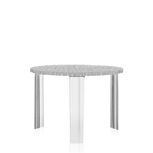 Kartell T-TABLE Bijzettafel Kristal