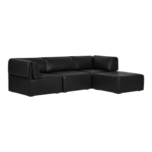 GUBI Wonder 3-zits Sofa met Armleuningen en Chaise Longue Brescia 0509