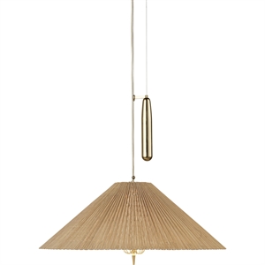 GUBI Tynell Collectie A1972 Hanglamp Messing/ Bamboe