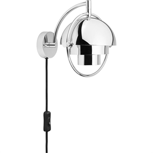 Gubi Multi-Lite Wandlamp Chroom