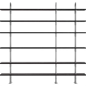 Gubi Keen 208 Plankensysteem 6 Planken Roestvrij Staal/Essenfineer