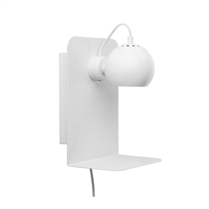 Frandsen Ball Wandlamp met USB Mat Wit