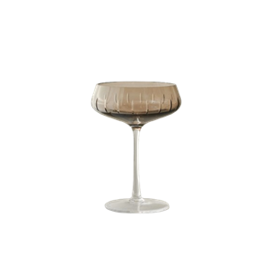 Louise Roe Champagne Coupe Champagneglas Set van 4 Rook