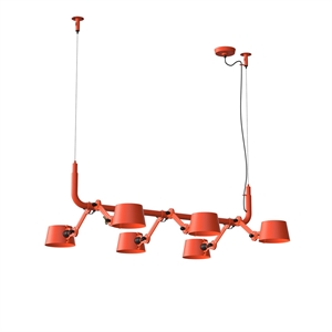 Tonone Bolt Hanglamp, 6 stuks, opvallend Oranje
