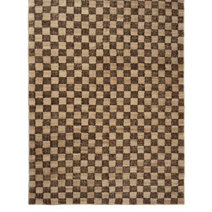 Ferm Living Geruit Wollen Jute Vloerkleed 200x300 Koffie/naturel