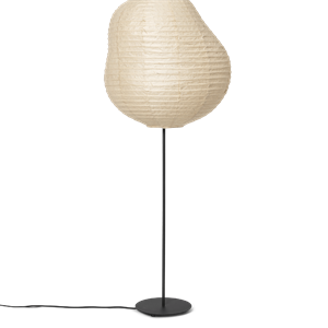 Ferm Living Kurbis Vloerlamp Hoog Naturel/ Zwart