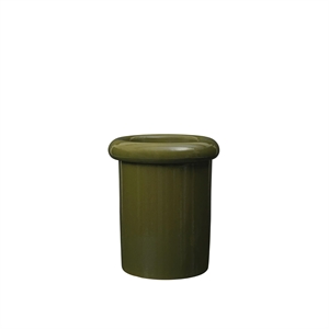 Ferm Living Rollo Plantenpot H36 Mosgroen