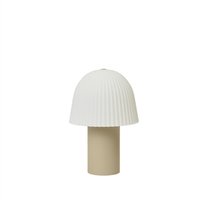 Ferm Living Frill Draagbare Lamp Kasjmier/Wit