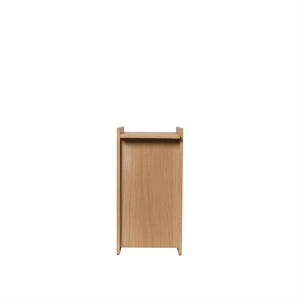 Ferm Living Sama houten prullenbak 35 eikenhout