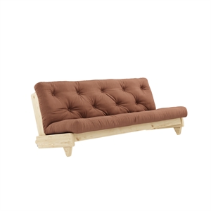 Karup Fresh Sofa Helder Gelakt Grenenhout/759 Kleibruin