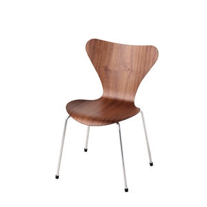 Fritz Hansen Miniatuur Serie 7 Stol Walnoot