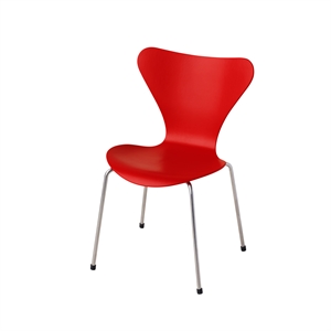 Fritz Hansen Miniatuur Serie 7 Stoel Rood