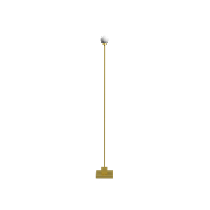 Northern Snowball Draagbare Vloerlamp van Messing