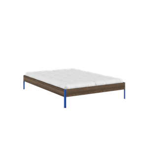 Karup Design Core Bedframe 140x200 Carob Brown/Vivid Blue