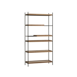 Woud Tray Configuratie 17 Plankensysteem Hoog Walnoot