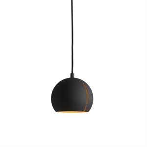 Woud Gap Hanglamp Rond Zwart en Messing