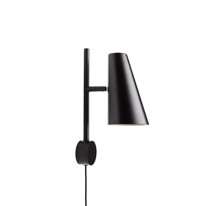 Woud Cono Wandlamp Zwart