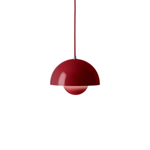 &Tradition Flowerpot VP1 Hanglamp Vermiljoen Rood