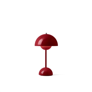 &Tradition Flowerpot VP9 Draagbare Lamp Vermiljoen Rood