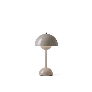 &Tradition Flowerpot VP9 Draagbare Lamp Grijs Beige