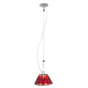 Ingo Maurer Campari Light Hanglamp Rood