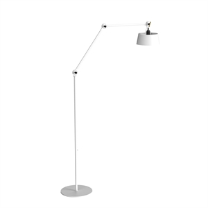 Tonone Bolt vloerlamp met lange 2 armen, puur wit
