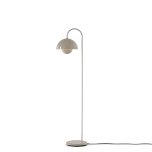 &Tradition Flowerpot VP12 Vloerlamp Grijs Beige