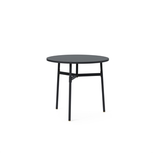 Normann Copenhagen Union Tafel Zwart Ø80 x H74.5 cm