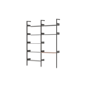 &Tradition Rombe IF1 &IF5 Plankenconfiguratie B Gelakt Walnoot/Antraciet