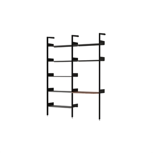 &Tradition Rombe IF1 &IF5 Plankenconfiguratie B Gelakt Walnoot/Antraciet