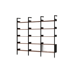 &Tradition Rhomb IF1 &IF4 & IF6 Plankenconfiguratie H Gelakt Walnoot