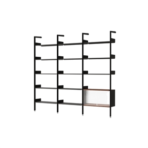 &Tradition Rombe IF1 &IF4 & IF6 Plankenconfiguratie H Gelakt Walnoot/Antraciet