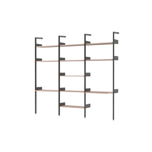 &Tradition Rhomb IF2 &IF4 & IF5 Plankenconfiguratie in Gelakt Walnoot