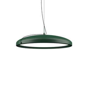 Intra Lighting Dawn S Hanglamp Ø60 Mat Groen Dennenhout