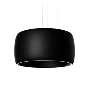 Intra Lighting Black Hole Hanglamp met Geluidssysteem Ø84 Zwart