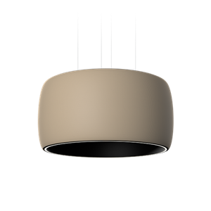 Intra Lighting Black Hole Hanglamp met Geluidssysteem Ø84 Crème Beige