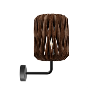 Pilke Signature 18 Wandlamp met Arm Bruin
