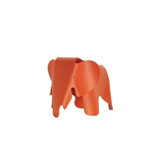 Vitra Eames Elephant Kruk Klein Klaproos Rood