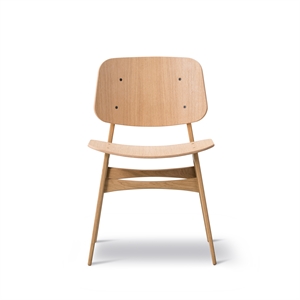 Fredericia Furniture Søborg Hout Eettafelstoel Gelakt Eiken