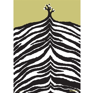 Artek 75-jarig Jubileumposter 100x140 cm Zwart/ Wit