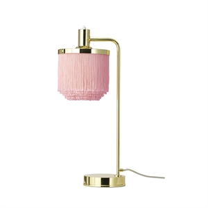 Warm Nordic Fringe Tafellamp Roze
