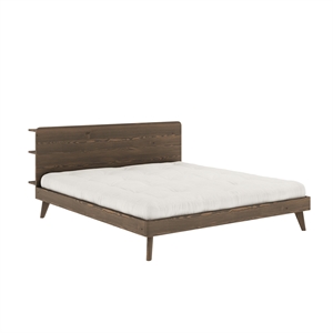 Karup Retreat bedframe 180x200 cm, Carobbruin